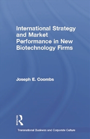 Buy International Strategy and Market Performance in New Biotechnology Firms
