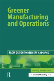 Buy Greener Manufacturing and Operations