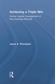 Buy Achieving a Triple Win