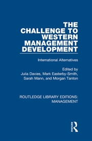 Buy The Challenge to Western Management Development