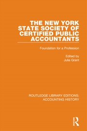 Buy The New York State Society of Certified Public Accountants