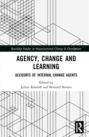 Buy Agency, Change and Learning