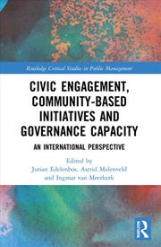 Buy Civic Engagement, Community-Based Initiatives and Governance Capacity