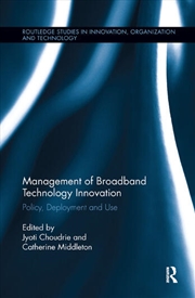 Buy Management of Broadband Technology and Innovation