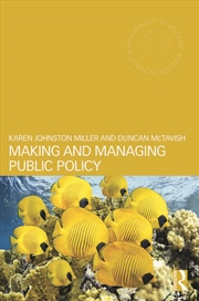 Buy Making and Managing Public Policy