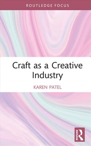 Buy Craft as a Creative Industry