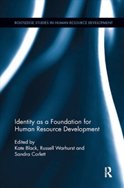Buy Identity as a Foundation for Human Resource Development