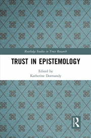 Buy Trust in Epistemology