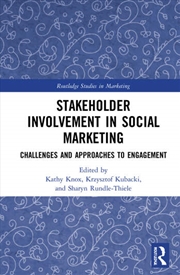 Buy Stakeholder Involvement in Social Marketing