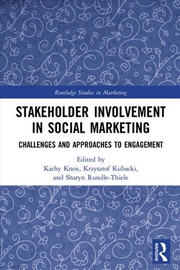 Buy Stakeholder Involvement in Social Marketing