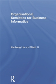 Buy Organisational Semiotics for Business Informatics