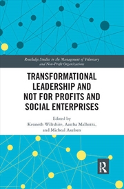 Buy Transformational Leadership and Not for Profits and Social Enterprises