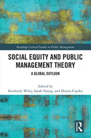 Buy Social Equity and Public Management Theory