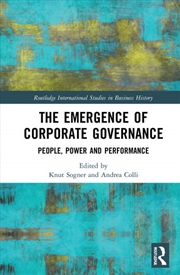 Buy The Emergence of Corporate Governance