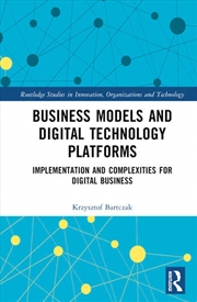 Buy Business Models and Digital Technology Platforms