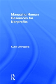Buy Managing Human Resources for Nonprofits