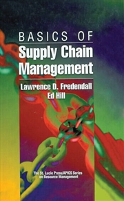 Buy Basics of Supply Chain Management