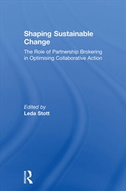 Buy Shaping Sustainable Change