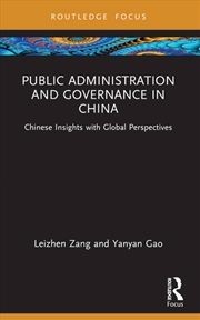 Buy Public Administration and Governance in China