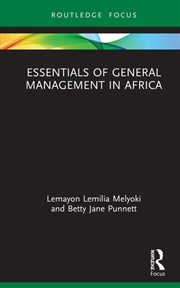 Buy Essentials of General Management in Africa