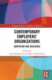 Buy Contemporary Employers’ Organizations