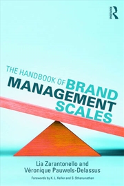 Buy The Handbook of Brand Management Scales