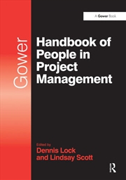 Buy Gower Handbook of People in Project Management