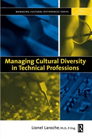 Buy Managing Cultural Diversity in Technical Professions