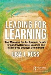 Buy Leading for Learning