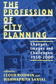 Buy The Profession of City Planning