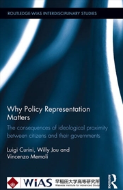 Buy Why Policy Representation Matters