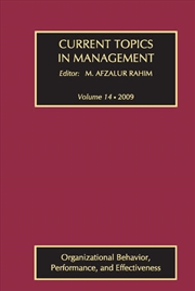 Buy Current Topics in Management