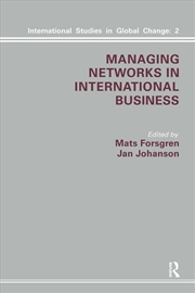 Buy Managing Networks in International Business