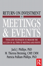 Buy Return on Investment in Meetings & Events