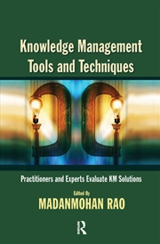 Buy Knowledge Management Tools and Techniques