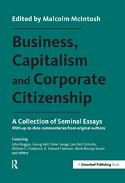 Buy Business, Capitalism and Corporate Citizenship