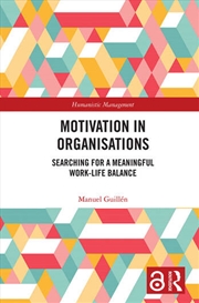 Buy Motivation in Organisations