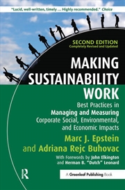Buy Making Sustainability Work