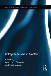 Buy Entrepreneurship in Context