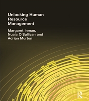 Buy Unlocking Human Resource Management