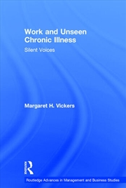 Buy Work and Unseen Chronic Illness