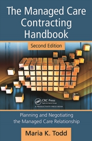 Buy The Managed Care Contracting Handbook
