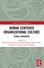 Buy Human Centered Organizational Culture