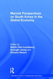 Buy Marxist Perspectives on South Korea in the Global Economy