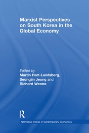 Buy Marxist Perspectives on South Korea in the Global Economy