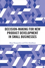 Buy Decision-making for New Product Development in Small Businesses