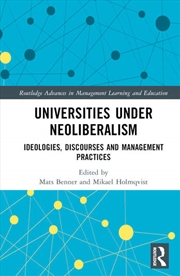 Buy Universities under Neoliberalism