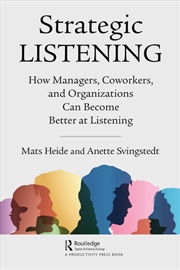 Buy Strategic Listening