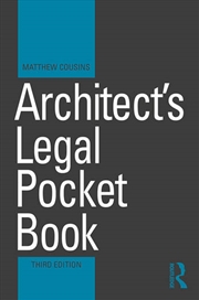 Buy Architect's Legal Pocket Book