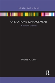 Buy Operations Management